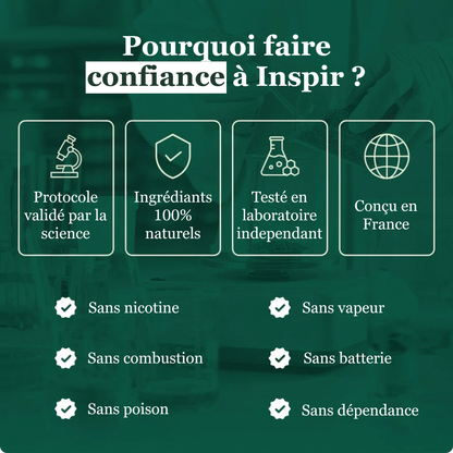 INSPIR – Inhalateur naturel sans nicotine