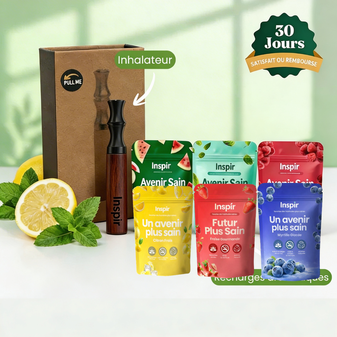 INSPIR – Inhalateur naturel sans nicotine