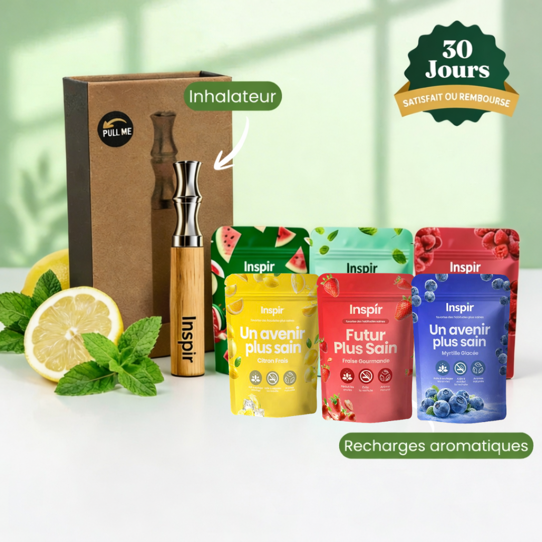 INSPIR – Inhalateur naturel sans nicotine