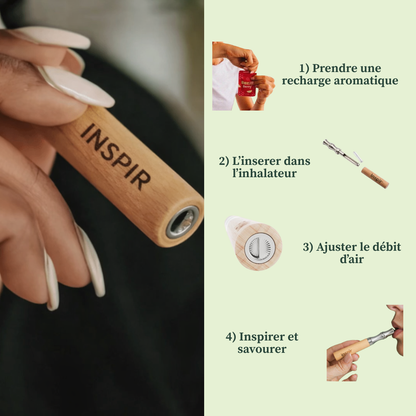 INSPIR – Inhalateur naturel sans nicotine