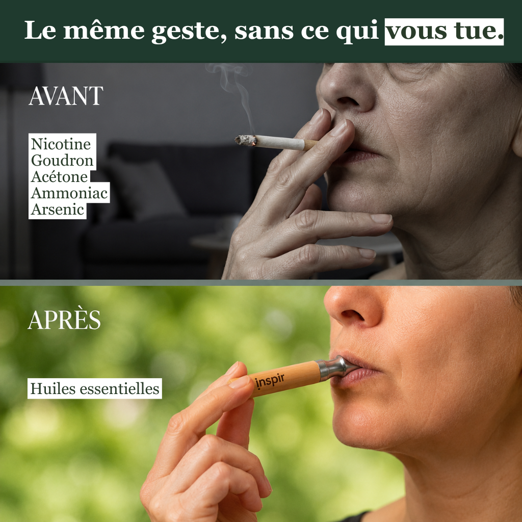INSPIR – Inhalateur naturel sans nicotine