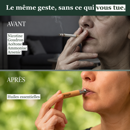 INSPIR – Inhalateur naturel sans nicotine