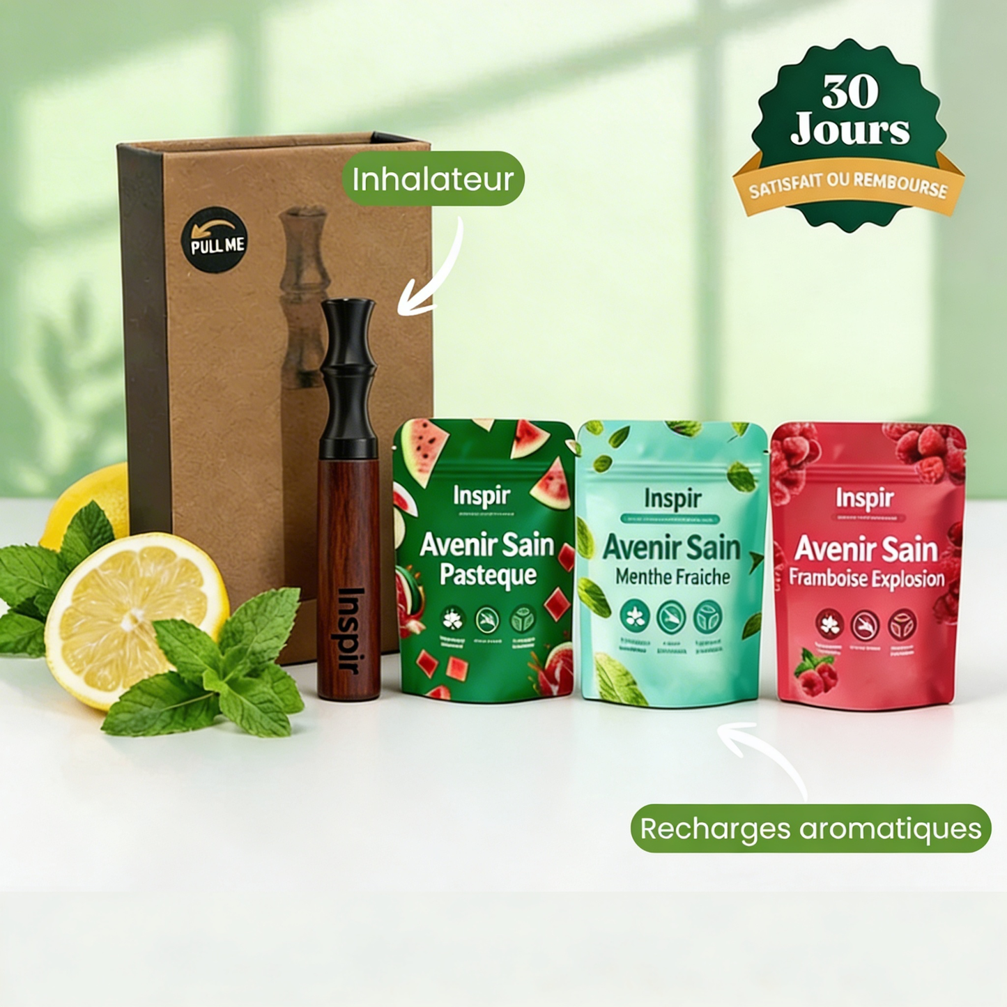 INSPIR – Inhalateur naturel sans nicotine